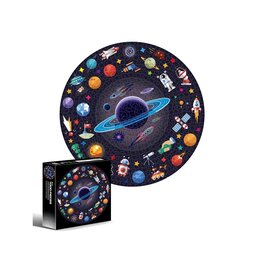 Space Round Puzzle 1000 pc