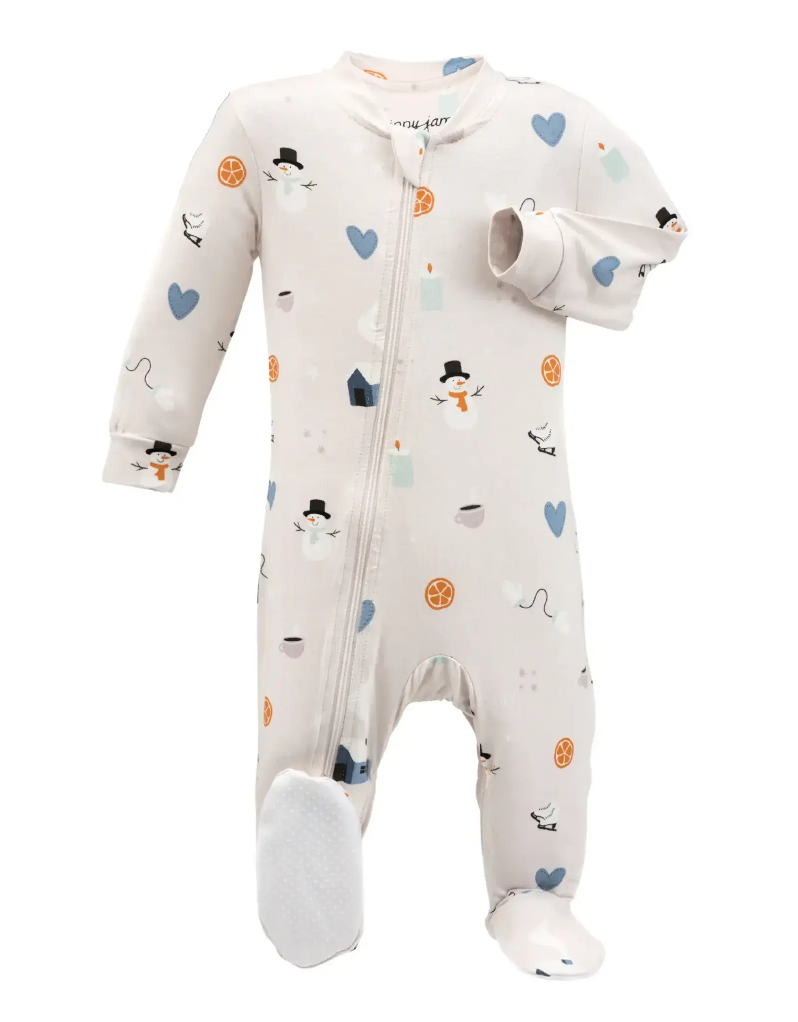 Bamboo Pajama - winter whimsy