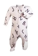 Bamboo Pajama - alphajamz purple