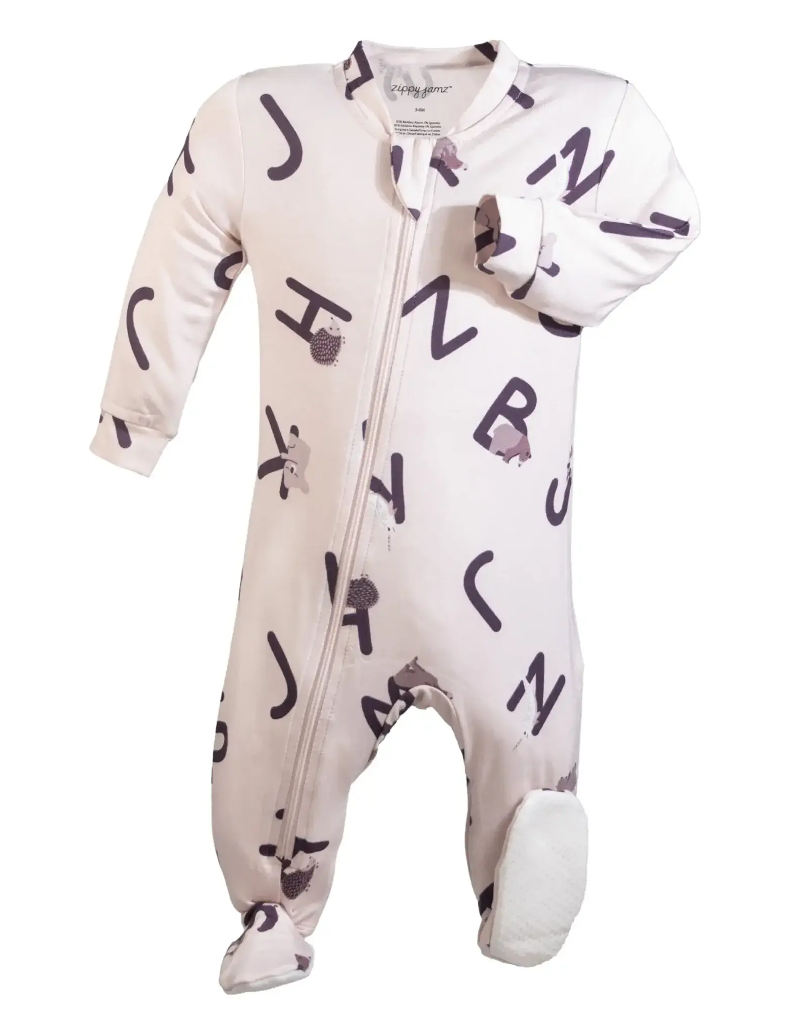 Bamboo Pajama - alphajamz purple