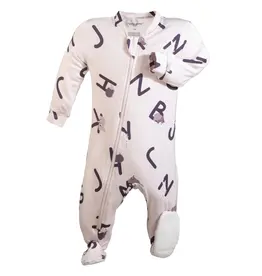Bamboo Pajama - alphajamz purple