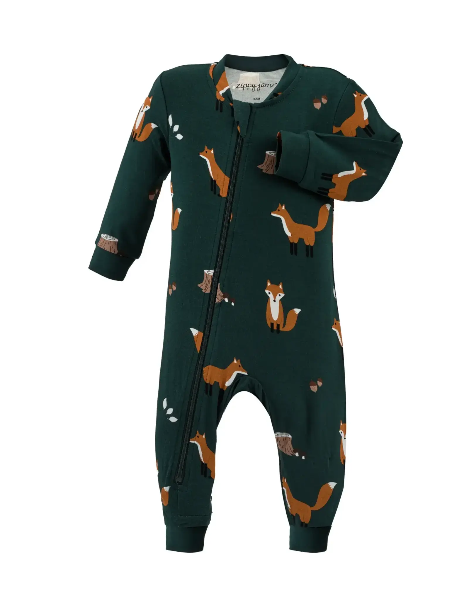 Bamboo Pajama - outfoxed - premie