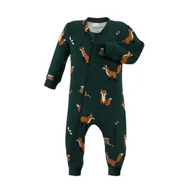 Bamboo Pajama - outfoxed - premie