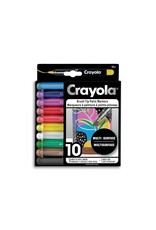 Crayola - 10 Brush Tip Acrylic Paint Markers