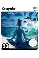 Crayola - 32 Pages Adult Colouring Book, Vibing