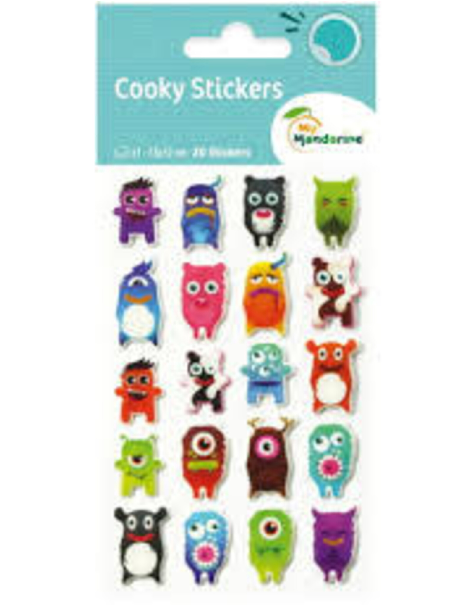 Cooky Stickers - Monsters
