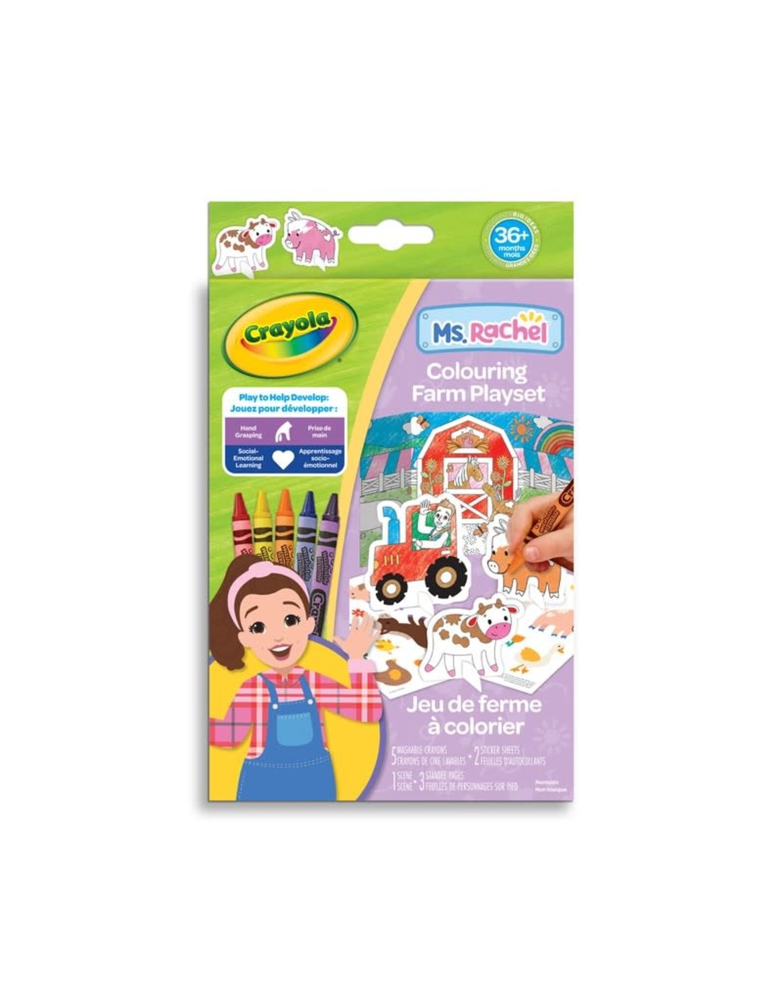 Crayola Ms. Rachel Colouring Farm Playset