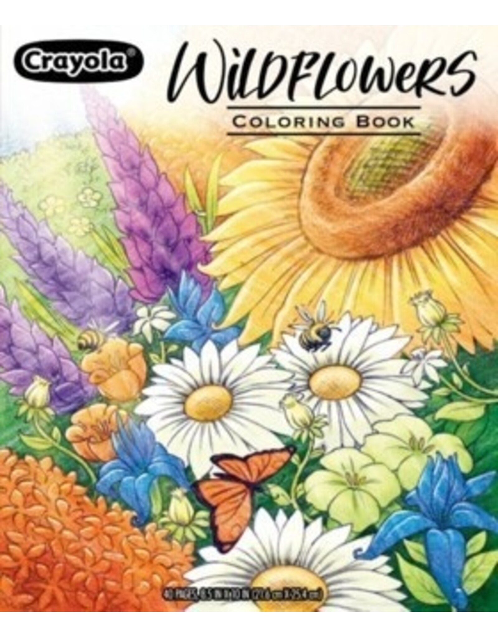 Wildflowers Coloring Book