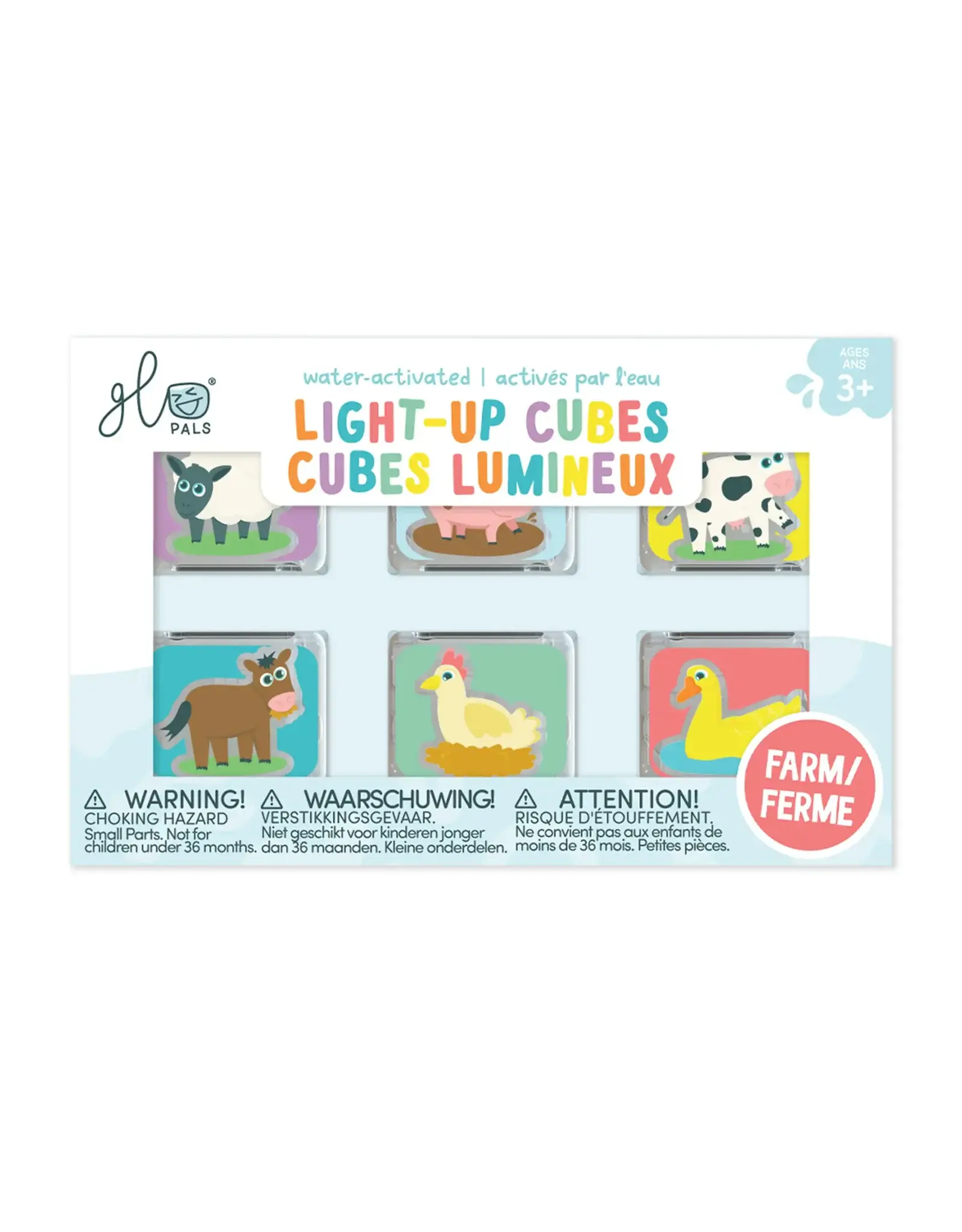 Glo Pals - Light up Cubes - Farm