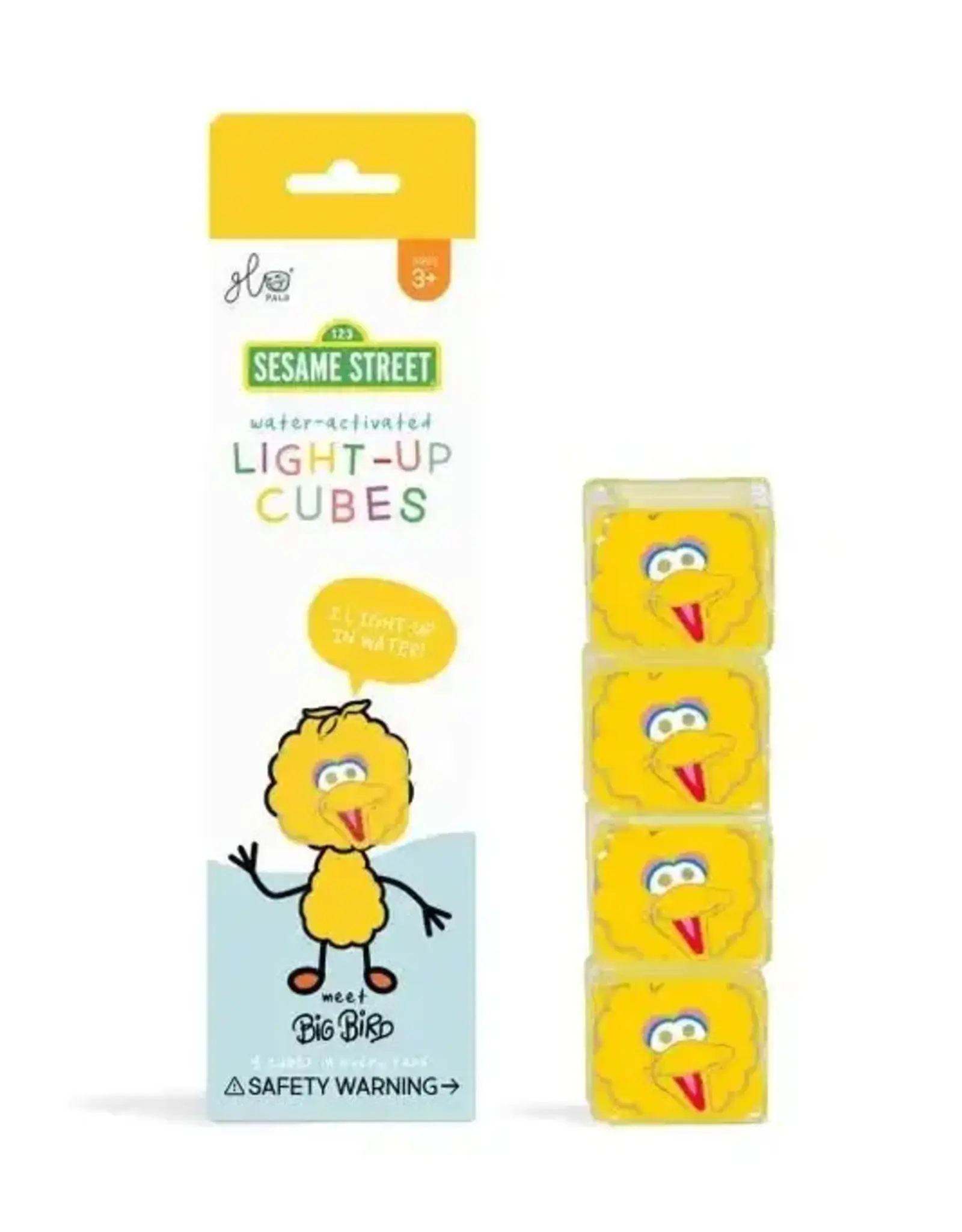 Glo Pals - Light up Cubes - Big Bird
