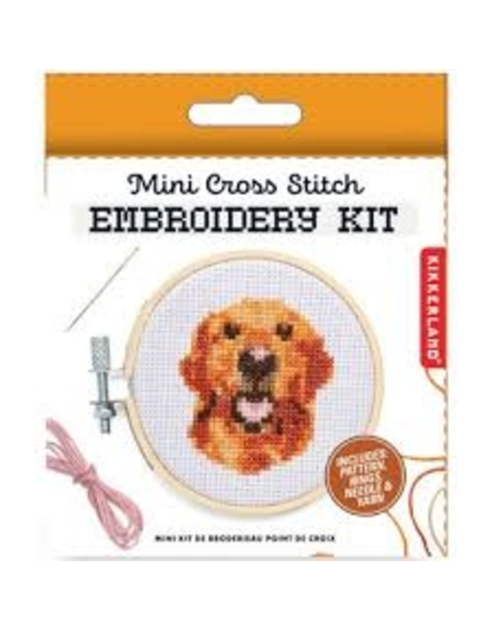 Mini Cross Stitch Kit - dog