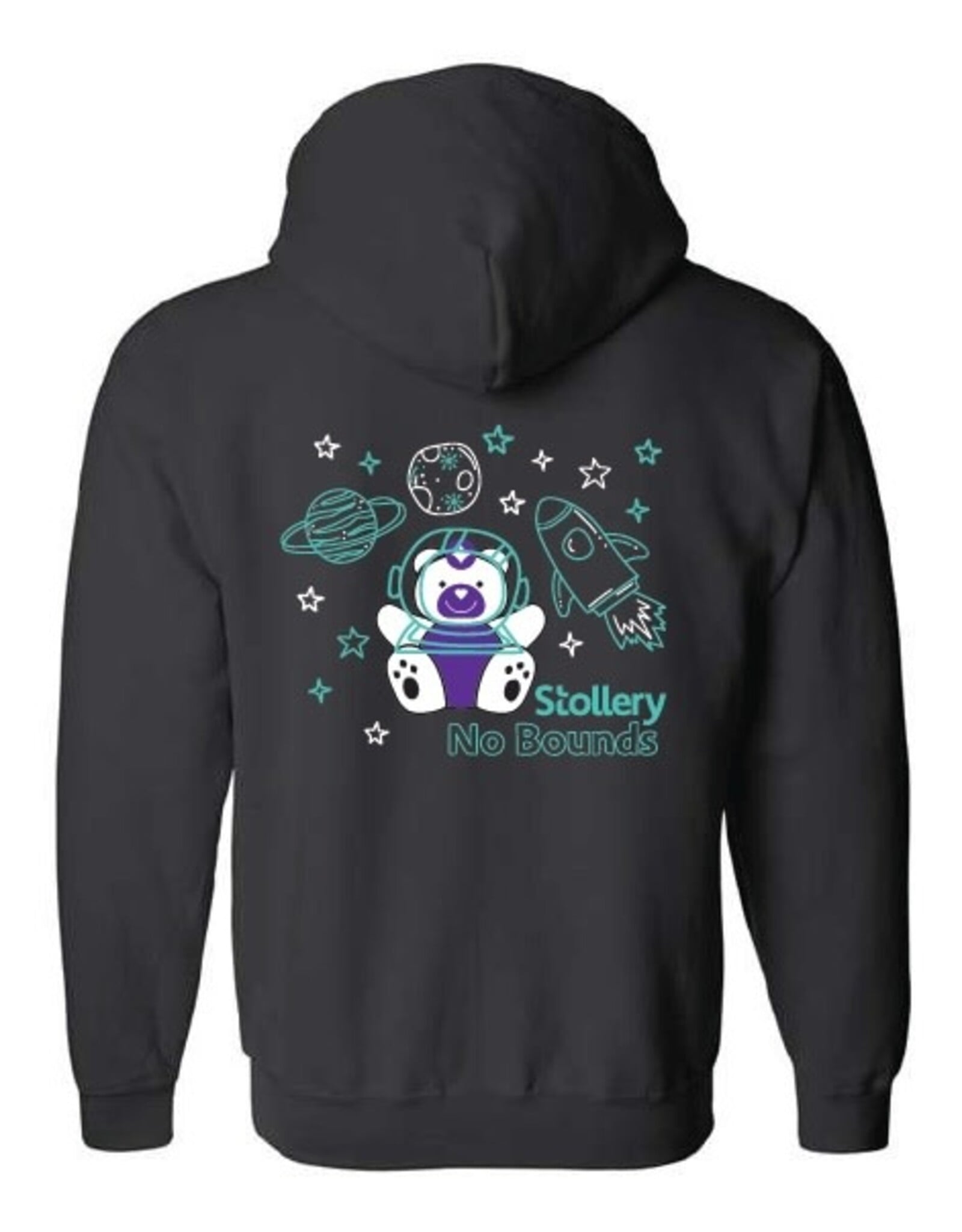Stollery Adult No Bounds Hoodie Black