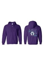 Stollery Adult No Bounds Hoodie Purple