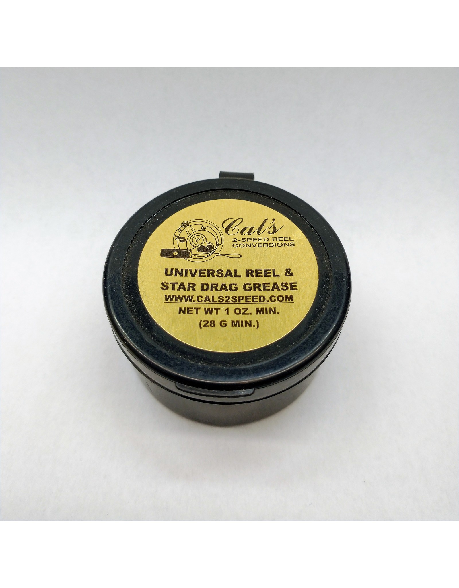 CAL'S REEL & STAR DRAG GREASE 1oz TAN