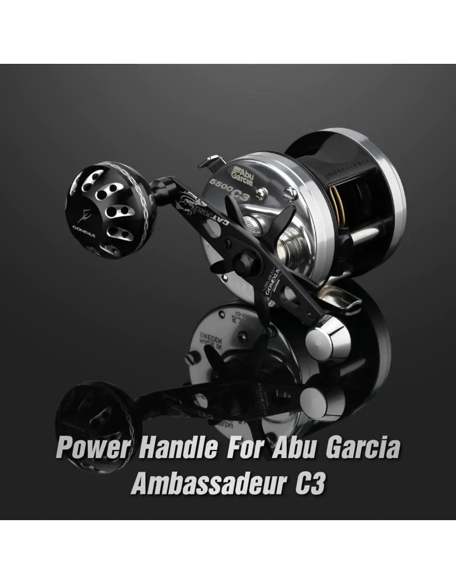 Gomexus Handle Assembly for Abu Ambassadeur - Platinum Parts & Services LLC