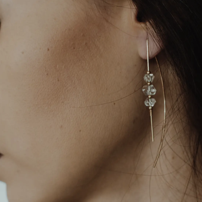 Celeste Threaders Earrings
