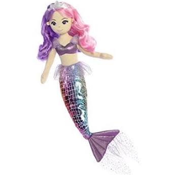 aurora sea sparkles mermaid doll