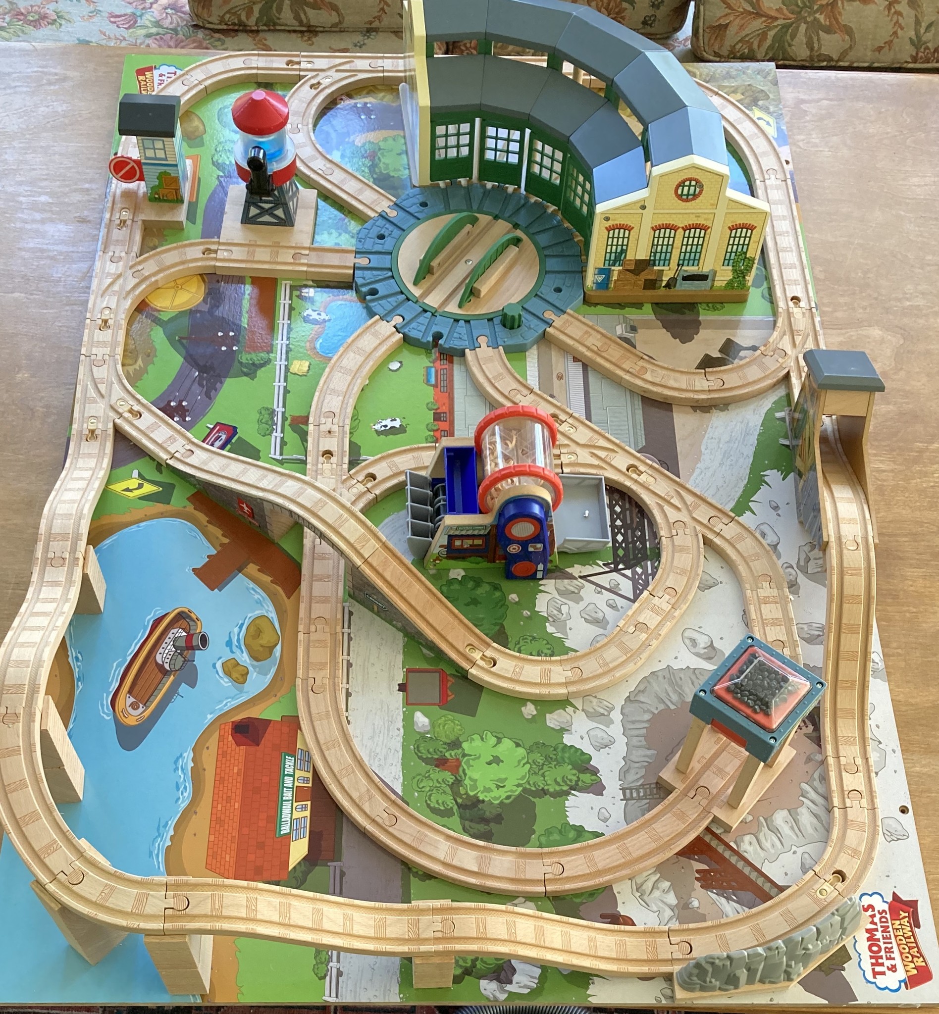 thomas island of sodor train table