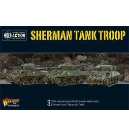 WARLORD GAMES BA: Sherman Tank Troop