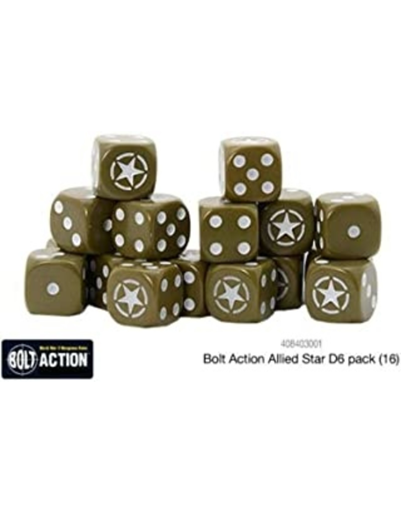 WARLORD GAMES BA: Allied Star D6 Pack