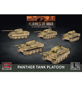 FLAMES OF WAR FOW: Panther A Tank Platoon