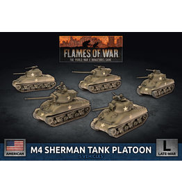 FLAMES OF WAR FOW: M4 Sherman Tank Platoon