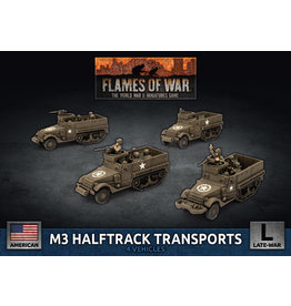 FLAMES OF WAR FOW: M3 Halftrack Transport Platoon