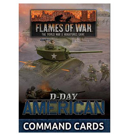 BATTLEFRONT MINIATURES D-Day: American Command Cards