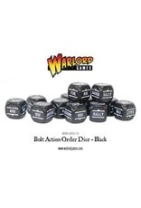 WARLORD GAMES BA: Orders Dice - Black (12)