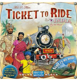 DAYS OF WONDER Ticket to Ride -  India Map 2