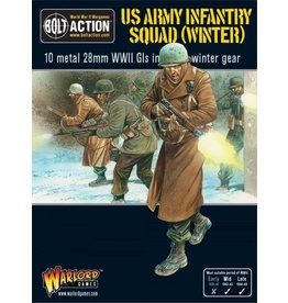 WARLORD GAMES BA: US Army Infantry Squad (Winter)