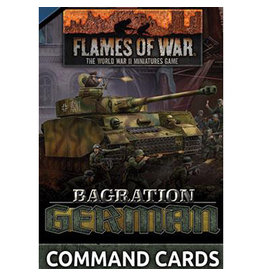 BATTLEFRONT MINIATURES FOW: Bagration: German Command Cards