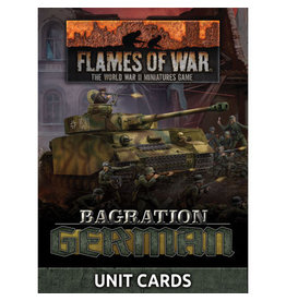 BATTLEFRONT MINIATURES FOW: Bagration: German Unit Cards