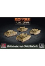 BATTLEFRONT MINIATURES Brummbar Assault Tank Platoon (x4)