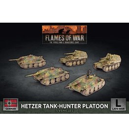 BATTLEFRONT MINIATURES Hetzer Tank-Hunter Platoon