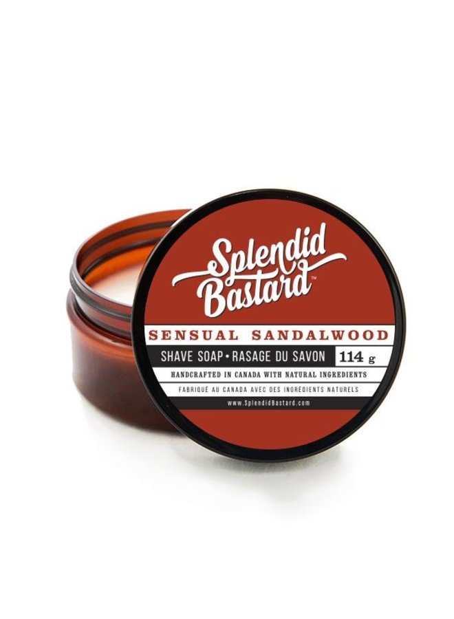 Shave Soap 5oz Jar Sensual Sandlewood