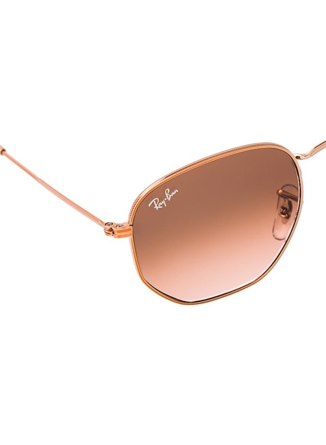 ray ban hexagonal copper