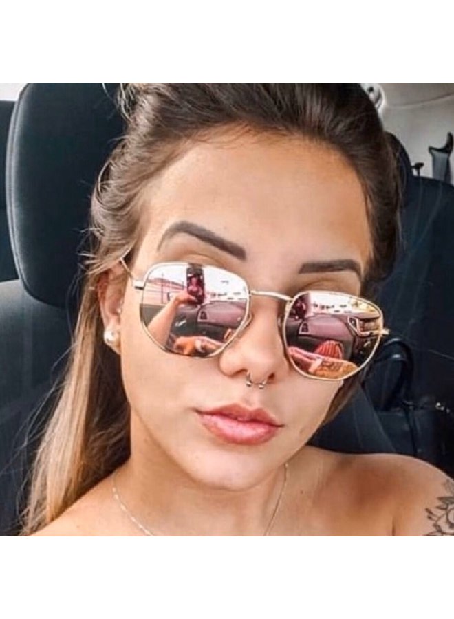 ray ban copper flash lenses