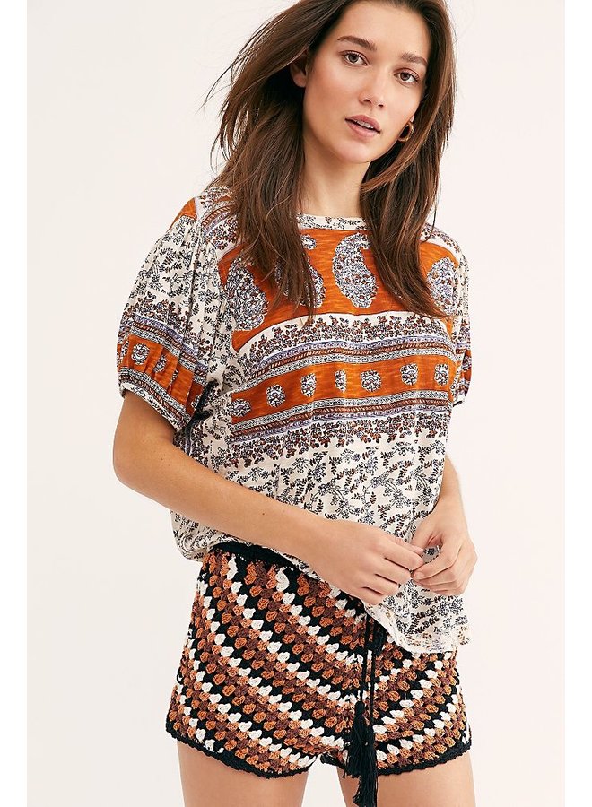 free people paisley shirts & tops