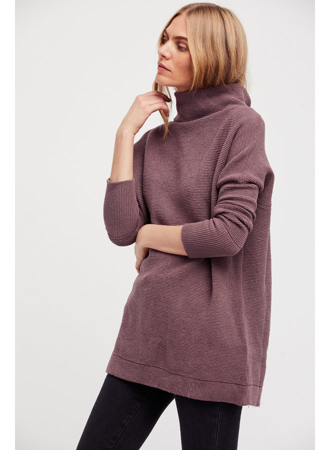 Slouchy Cape Bay Tunic Hoodie