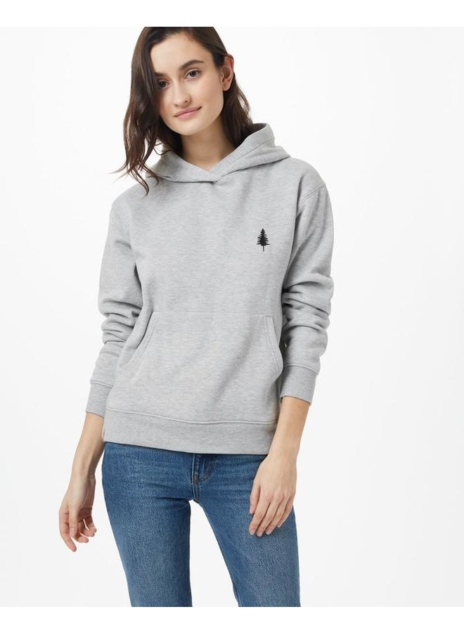 W TreeFleece Golden spruce Hoodie - Grey Heather