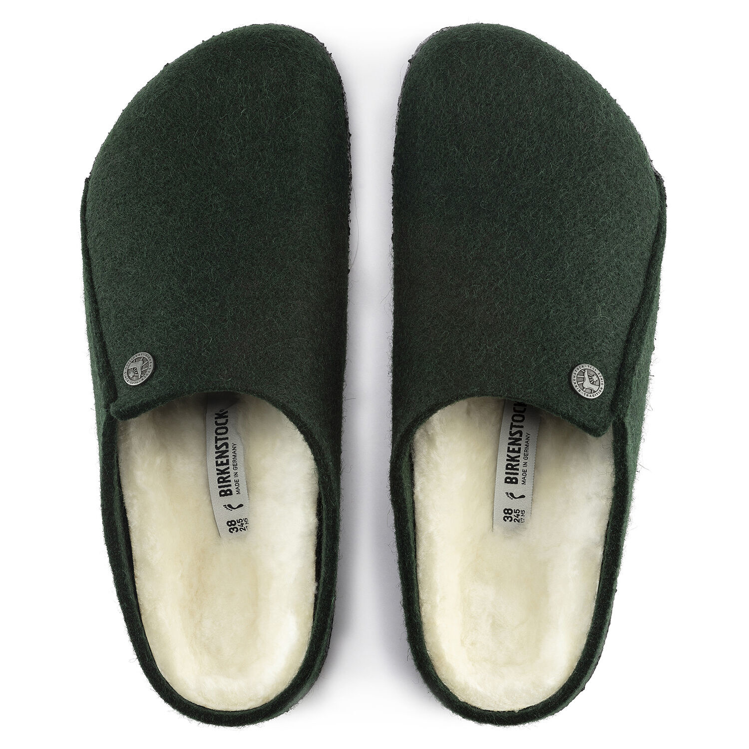 Birkenstock Zermatt Shearling Forest Green