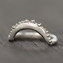 Reef Moon Ring Sterling Silver - 6.5