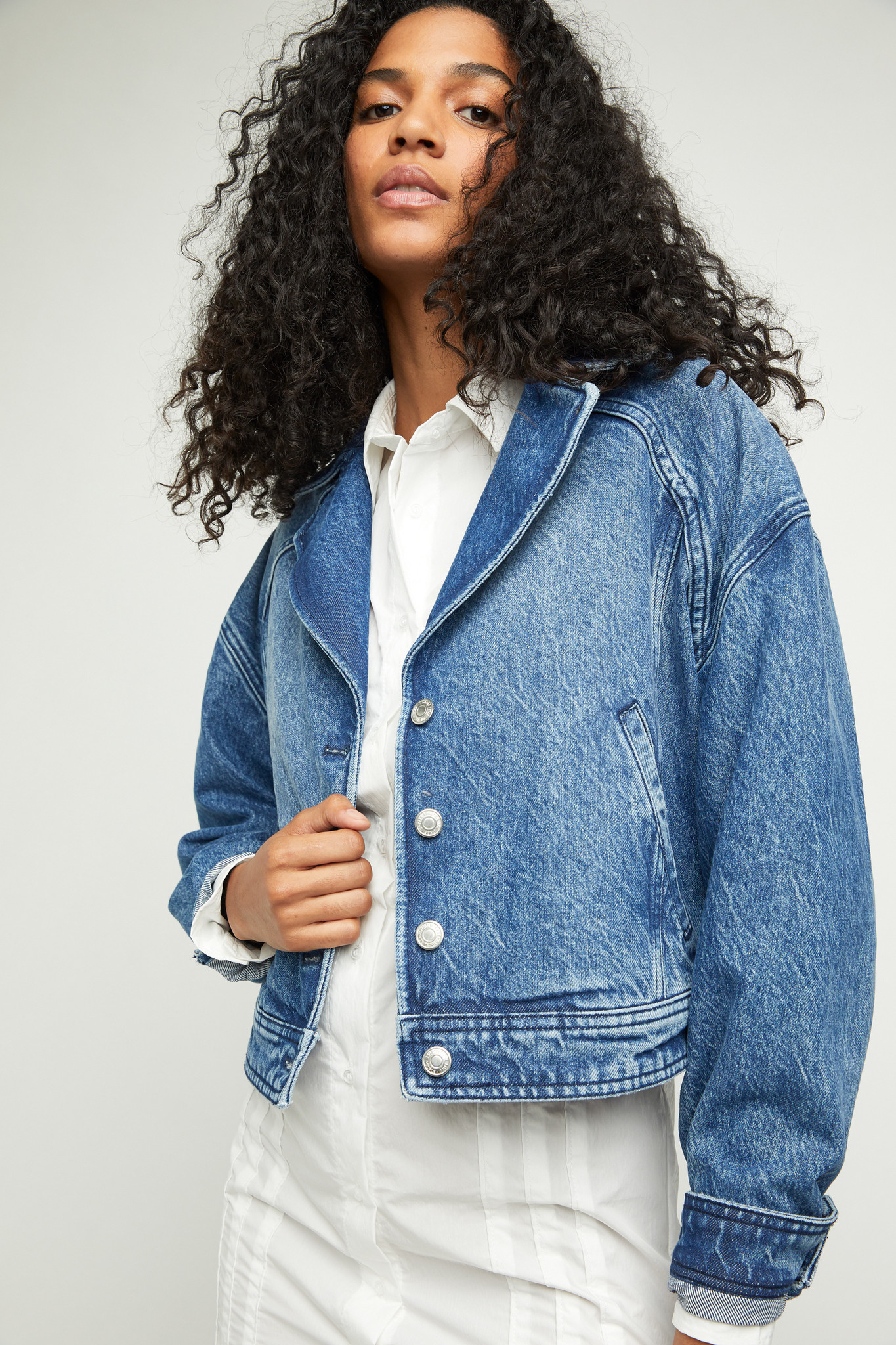 Free People Now or Never Denim Jacket
