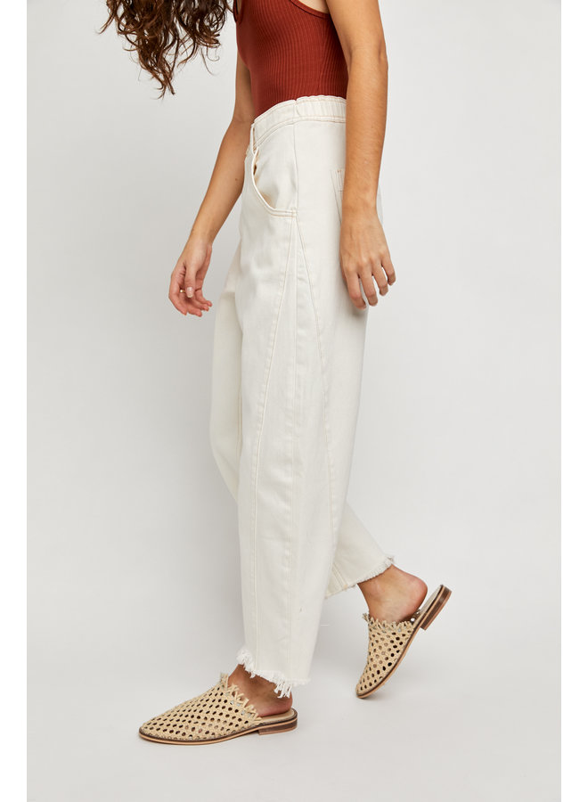Free People Extreme Barrel Jeans