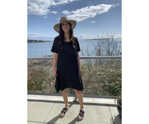 Grizas Short Sleeve Linen Dress