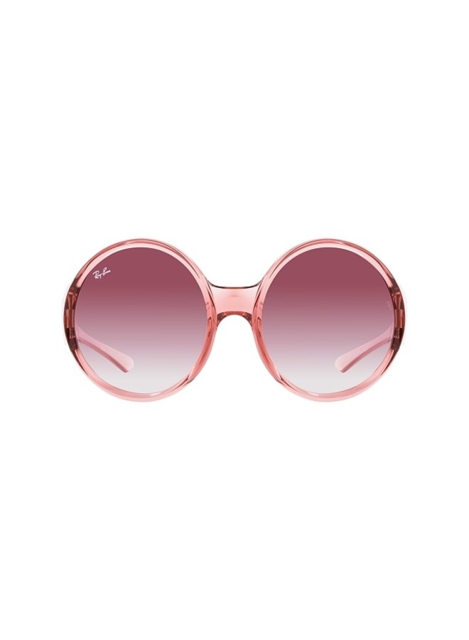 Ray-Ban RB4345 Transparent Pink Slim Round