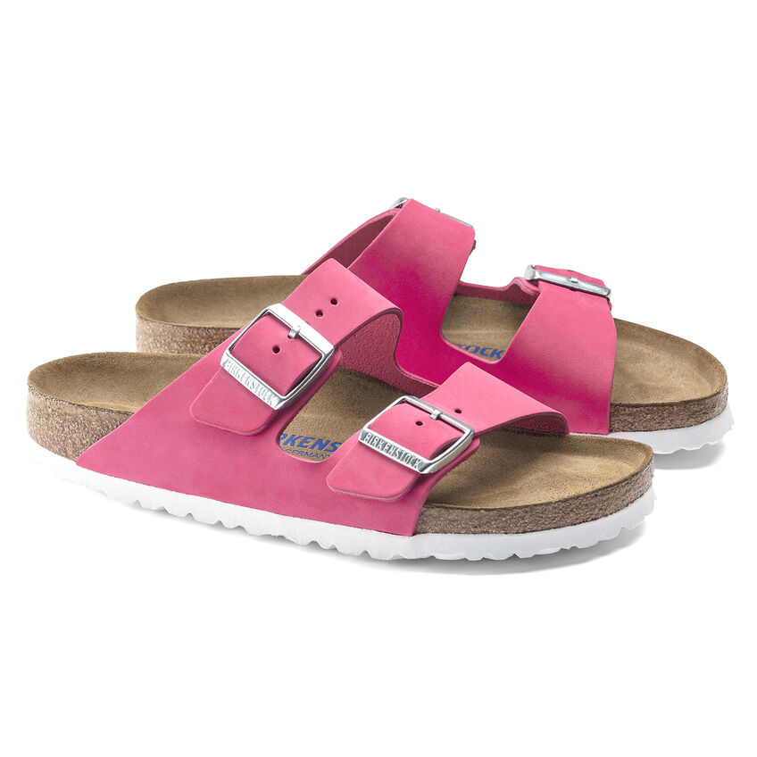 Birkenstock Arizona Nubuck Fuchsia Tulip