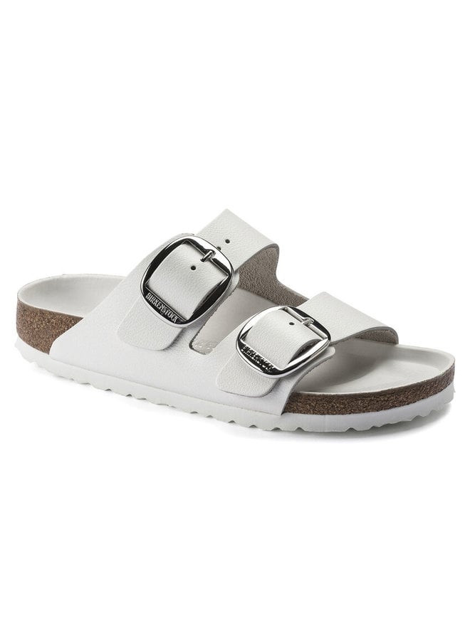 Arizona Big Buckle White Leather