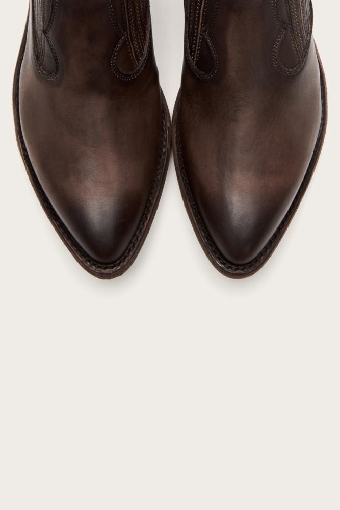 frye billy shootie cognac